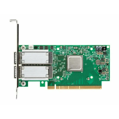 Mellanox ConnectX-6 25GbE Dual-Port SFP28 PCIe 4.0 X 8 Nowa karta adaptera sieciowego z wysokim interfejsem Ethernet PCIe4.0