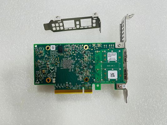 Mellanox MCX621202AC-ADAT ConnectX-6 Dx Wireless EN Adapter Card Wewnętrzny serwer 25GbE Dwu-port SFP28 PCI Express 4.0 X16