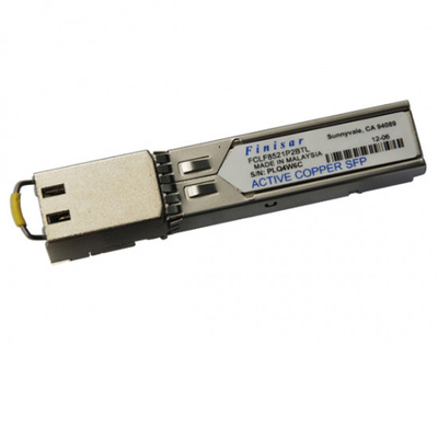 1000BASE-T 100m SFP Miedziany transceiver RJ45 Finisar FCLF852xP2BTL