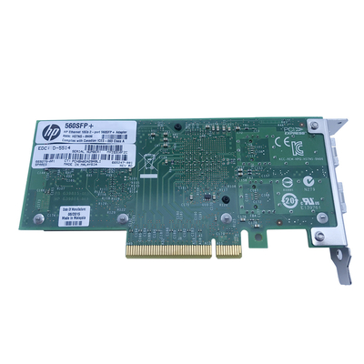 Serwerowa karta sieciowa Ethernet RoHS FCC HP Ethernet 10Gb 2p 560SFP+ Adptr
