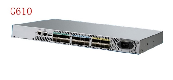 BR-G610-8-16G-0 Brocade G610 8P Przełącznik do montażu w szafie serwerowej z 16Gbps SWL SFP+ Transceiver