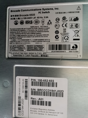 Przełącznik 16 Gb SFP+ 8 aktywnych portów Brocade SAN DELL EMC Connectrix DS 6505B