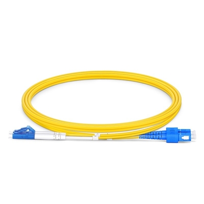 5m LC UPC do SC UPC Duplex Patch Cable OS2 Single Mode