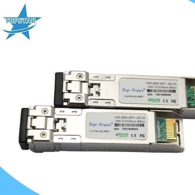 Finisar 10G SFP Dwukierunkowy transceiver Moduł SFP 80 km Złącze LC