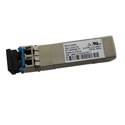XBR-000174 Brocade 8G SFP+ ELWL 25KM Transceiver SMF 57-0000080-01