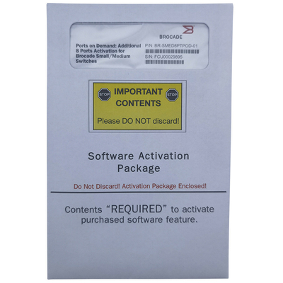 Przełącznik Gen6 G630 Licencja oprogramowania Brocade Port Enterprise BR-MENTEB5-01