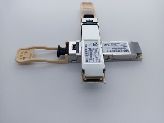 Cisco QSFP-100G-SR4-S 10-3142-01 QSFP28 100G SR4 100m OM4 MMF Moduł optyczny ze złączem MPO-12