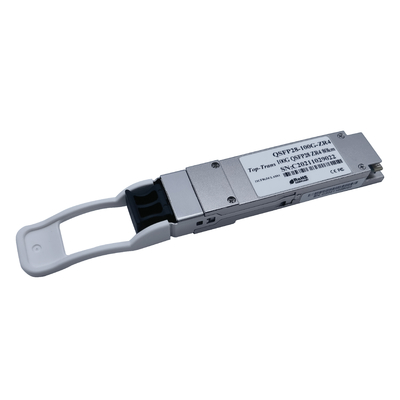5,5 W wtykowy QSFP-100G-ZR4, 60-kilometrowy moduł optyczny nadawczo-odbiorczy
