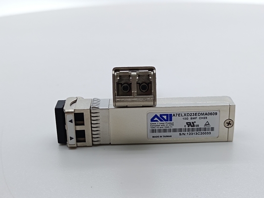 Podwójny nadajnik-odbiornik LC 10G SMF 40 km SFP + DWDM Oryginalny AOI A7ELXD23EDMA0609