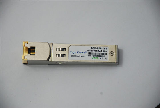 Gigabit Ethernet Fortinet Kompatybilny z FG-TRAN-GC Miedziany RJ45 SFP 100m