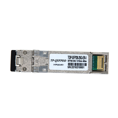 Top Transceiver MSA i TAA 25GBase-ER SFP28 SMF 1310nm 40km LC DOM