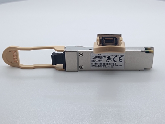 Finisar FTLC9559REPM 100m równoległy optyczny transceiver MMF QSFP28 dla 100G Ethernet