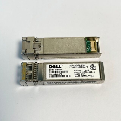 Dell FTLX8574D3BNL-FC 10Gb/s 850nm SFP+ SFP-10G-SR-85C optyczny moduł nadawczo-odbiorczy