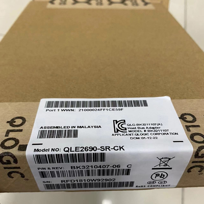 Qlogic QLE2690 16 Gb jednoportowy adapter FC HBA PCIe Gen3 X8 SR LC wielomodowy światłowód