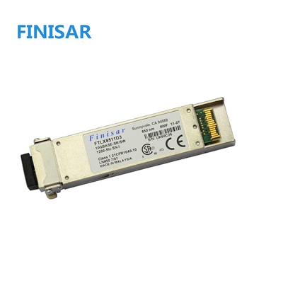 Transceiver optyczny Finisar FTLX8511D3 850nm XFP dla 10GBASE-SR / SW 10G Ethernet