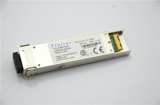 Transceiver optyczny Finisar FTLX8511D3 850nm XFP dla 10GBASE-SR / SW 10G Ethernet