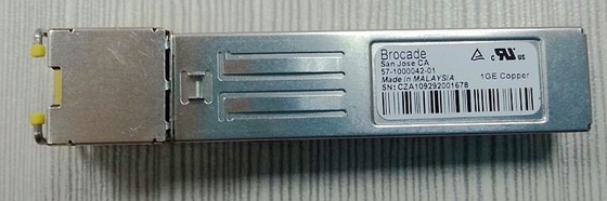 Brokat 57-1000042-01 XBR-000190 Transceiver SFP 1G Miedź 1000BSAE-T RJ45 Moduł optyczny