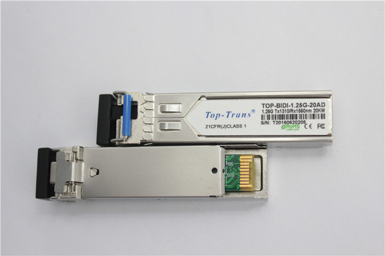 Cisco GLC-BX-20U 1,25G BIDI SFP 1310nm 1550nm 20km Transceiver SMF Simplex LC