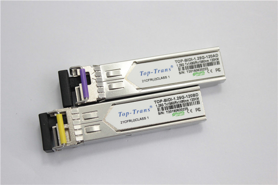 Cisco GLC-BX120-U 1,25G BIDI SFP 1490nm 1550nm 120km Transceiver SMF Simplex LC