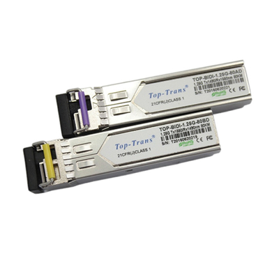 Cisco GLC-BX80-UA 1.25G BIDI SFP 1490nm 1550nm 80km Transceiver SMF Simplex LC