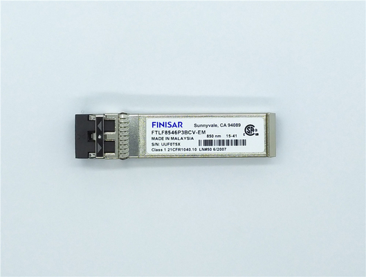 Transceivery światłowodowe Finisar 14.025Gb/S 850nm MMF do sieci Ethernet i Fibre Channel