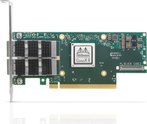 Karta sieciowa Mellanox MCX653106A-ECAT HPE P24249-001 InfiniBand HDR 100GbE QSFP56 PCIe