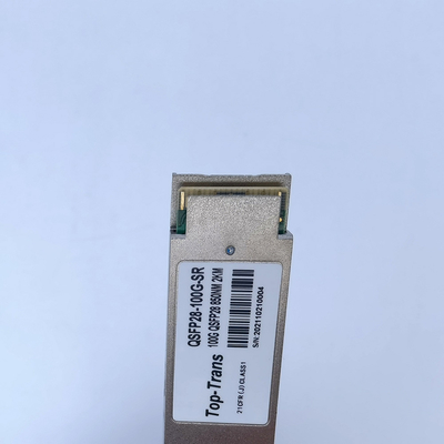 Oryginalny moduł optyczny 100GBASE-SR4 kompatybilny z Arista QSFP28 100G 100M MPO Transceiver