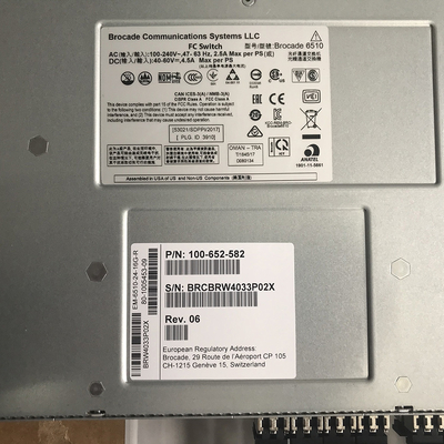 G6520 G6520 Brokatowy przełącznik SAN Fibre Channel zgodny z XBR-R000162\