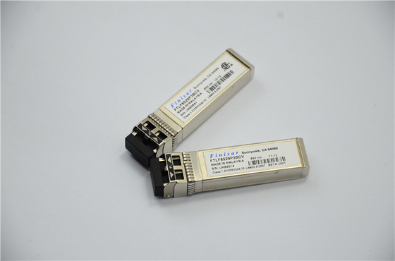 FTLF8529P3BCV-QL 16G SFP+ 850nm Optyczny moduł nadawczo-odbiorczy o krótkiej długości fali z możliwością podłączenia na gorąco