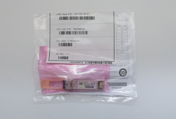 Oryginalny moduł światłowodowy SFP-25G-SR-S Kompatybilny 25GBase-SR Transceiver SFP28