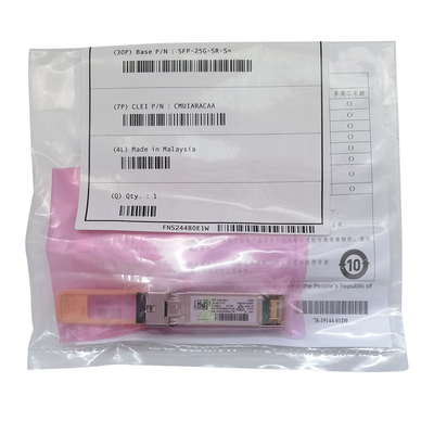 Kompatybilny używany moduł światłowodowy SFP-25G-SR-S 25GBase-SR Transceiver SFP28