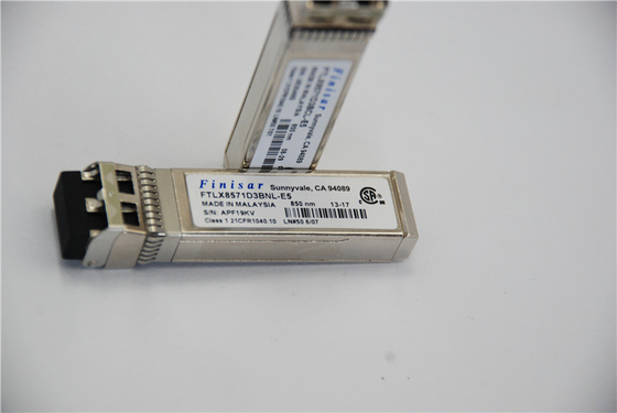 Oryginalny Finisar FTLX8571D3BNL Module Compliant 10Gb/S 850nm SFP+ Optical Datacom Transceiver