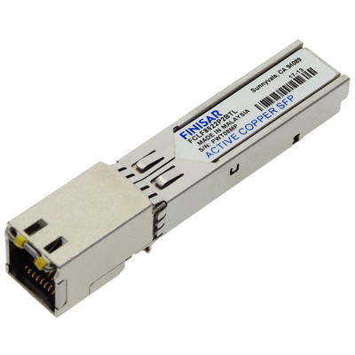 Finisar FCLF8522P2BTL miedziany nadajnik SFP RJ45 850nm 300m 1000BASE-T zgodny z RoHS