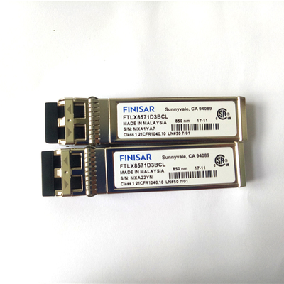 Moduł nadajnika optycznego Finisar FTLX8571D3BCL 10Gb/s 850nm