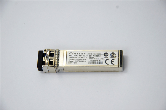 Oryginalny moduł nadajnika SFP+ FTLF8528P2BCV SFP+ MMF 850NM 8,5 Gb/s