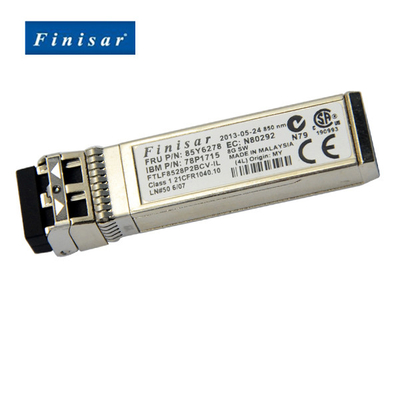 Oryginalny moduł nadajnika SFP+ FTLF8528P2BCV SFP+ MMF 850NM 8,5 Gb/s