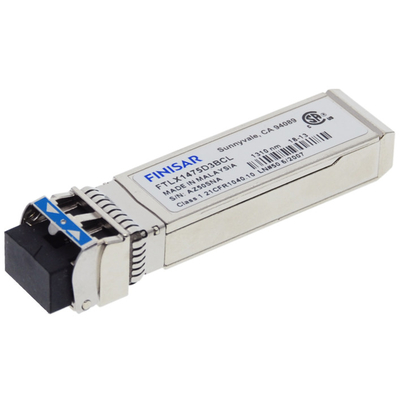 Oryginalny Finisar FTLX1475D3BCL-FC RoHS-6 zgodny 10Gb/S 10km 1310nm SMF Datacom SFP+ Transceiver