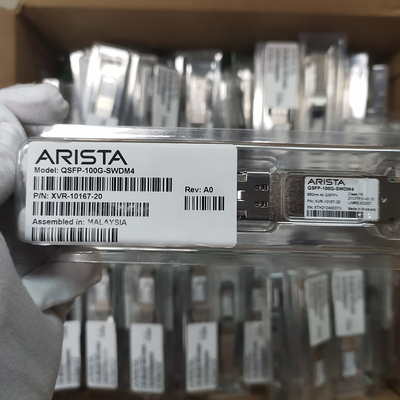 Oryginalny nadajnik Arista QSFP-100G-SWDM4 850nm 100m 70m/OM3 100m/OM4 Duplex MMF