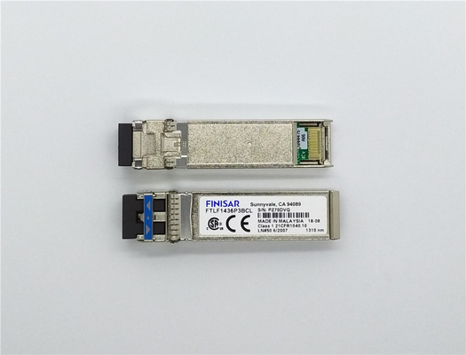 Oryginalny moduł odbiornika LC FTLF1436P3BCL Moduł Duplex SMF 1310nm Band 25.78 Gb/S