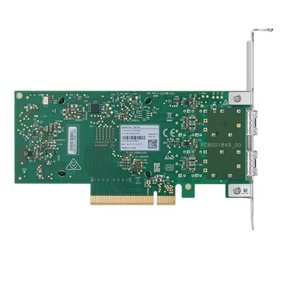 Mellanox MCX512A-ADAT ConnectX-5 Dual 25GbE SFP28 PCIe 4.0 X8 Adapter Card Wysokiej wydajności adapter światłowodowy dla niskich światłowodowych