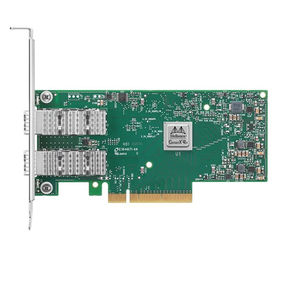 Mellanox ConnectX-6 25GbE Dual-Port SFP28 PCIe 4.0 X 8 Nowa karta adaptera sieciowego z wysokim interfejsem Ethernet PCIe4.0