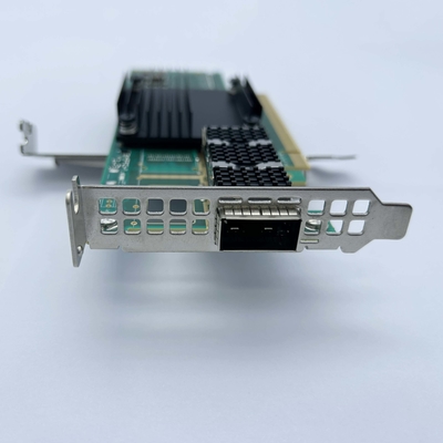 Mellanox ConnectX-6 VPI MCX653105A-ECAT Adapter serwerowy 100GbE Infiniband EDR HDR100 Single QSFP56 PCIe 4.0 X 16 karty sieciowe