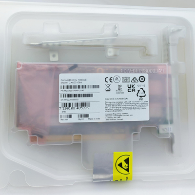 Mellanox ConnectX-6 Dx 100GbE Dwu-port QSFP56 EN Adapter Card PCIe Interface dla serwerów i komputerów z certyfikowanymi Rohs