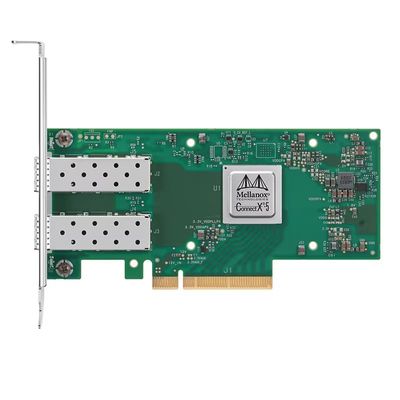 Karta rozszerzeń sieciowych Mellanox Connectx-5 Dual 25Gbit SFP28 PCIe MCX512A-ACAT 3.0x8, światłowód