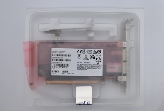 Oryginalna marka Mellanox MCX516A-CCAT ConnectX-5 EN Network 100GbE Dwuportowy QSFP28 PCIe3.0 X 16 Światłowodowy sprzęt 100g Net
