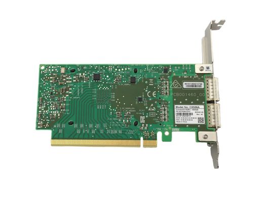 Karta interfejsu sieci Ethernet PCIe 3.0 X16 Interfejs hosta EDR InfiniBand i 100GbE Dual Port QSFP28 Mellanox MCX556A-ECAT