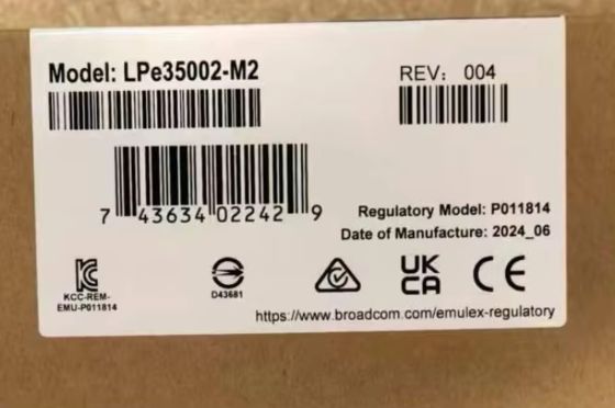 Broadcom LPE35002-M2 32G FC Dwuportowy Gen 7 Fibre Channel PCIe 4.0 X8 Host Bus Adapter