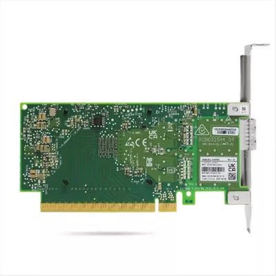 Mellanox MCX515A-CCUT QSFP28 ConnectX-5 Adapter światłowodowy Single-Port dla Ethernet 4G Wysoki wspornik 1 rok gwarancji DC 12V