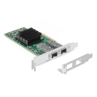 Nowa NVIDIA MCX653106A-HDAT ConnectX-6 Infiniband 200GbE HDR Ethernet Dual Port QSFP56 PCIe4.0 X16 Serwer Adapter Card