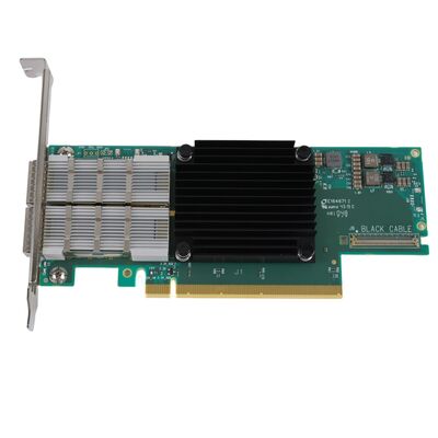 NVIDIA Connect-6 VPI Series MCX654106A-HCAT Ethernet Network Interface Card PCIe 3.0x16 Dual Port 200Gb/s Serwer QSFP56